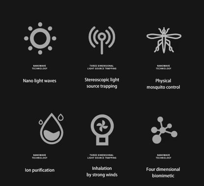 Lampara antimosquitos 2 en 1