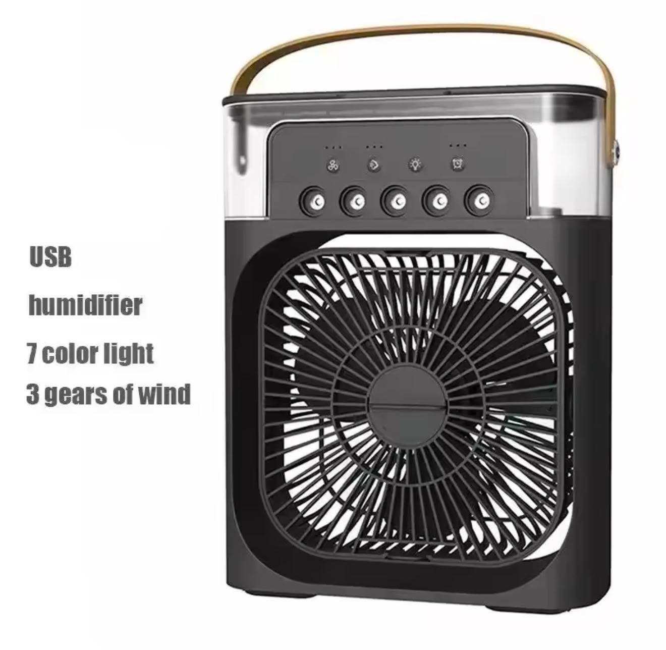 Climatizador 3 en 1 con ventilador, refrigerador y aire acondicionado